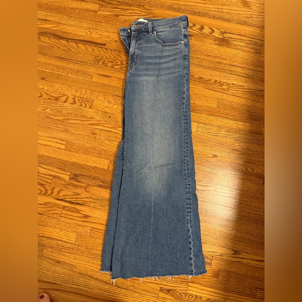 Madewell Flare Jeans in Classic Blue